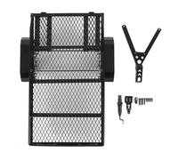 EVTSCAN Remolque de Cama Plana de Metal con Enganche Gancho de Alta Estabilidad de Alta Estabilidad RC Kit de Remolque de Cama Plana de Metal para rcler RC