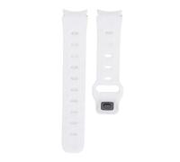 EVTSCAN Silicone Football Texture Watch Band Band de pulsera Dual Color para Galaxy Watch 6 5 4 Sport (Blanco)