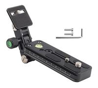 EVTSCAN Soporte de lente de teleobjetivo, juego de soporte de lente de zoom de teleobjetivo, soporte de cámara de enfoque largo, placa de liberación rápida, observación de aves (F120-38)