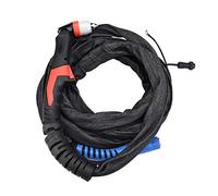 EVTSCAN Último P80 Antorcha Cortador de plasma Soldadura Pistola de corte Arco piloto Arranque no táctil 2 pines Conector HF Cable completo para máquina CNC LGK60 LGK80 LGK100(4M)
