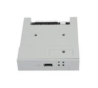 EVTSCAN Unidad de Disquete SSD, Tangxi SFR1M44-U 3.5in 1.44MB Emulador de Unidad de Disquete SSD USB + Tornillos de CD, Plug and Play, Fácil de Instalar, Gris