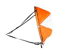 EVTSCAN Velas de Kayak, Kit de Velas de Windsurf Plegable de 15 Pulgadas, Vela de Paleta de Viento Upwind para Kayak, Barco, Velero, Canoa