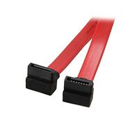 EVURU 36 Pulgadas de 90 a 90 Grados 6GB / S SATA3 De Serie Datos de ATA Cable Compatible with Ordenador Personal Ordenador portátil SATA 3.0 SATAIII 6 Gbps HDD Disco Duro Disco/SSD - Rojo