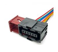 EVURU 6Pin 6-929264-2 TE Auto Acelerador Pedal Sensor Enchufe Conector Arnés de cableado Compatible con Che~rlet Hyu~dai KIA Mits~bishi 1473284-1