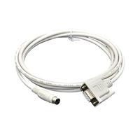 EVURU AFC8513 adecuado Nais FP0 FP2 FP-M FP-X FP-E FP-G serie PLC Cable de programación compatible con WIN7/XP (Color : White Color, Size : 3m)