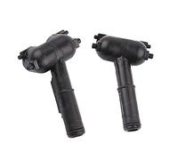 EVURU Boquilla de arandela for faro izquierdo y derecho compatible con Volkswagen EOS for Jetta Golf Mk5 2006 2007 2008 2009 1K6955103 1K6955104 Boquilla de lavafaros (Size : Pair)