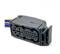 EVURU Caja de Cambios de Coche de 25 Pines DQ200 0AM 7 Enchufe de Velocidad arnés de cableado Conector automático con Cable 1H0973327A Compatible con VW Be~tle Caddy Golf
