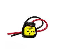 EVURU Conector de Boquilla de Bomba de Coche de 2 Pines, Toma de Sensor de posición de cigüeñal, Enchufe de Excavadora Caterpillar, Conector electrónico, arnés de cableado