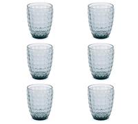 Evviva Company 4736 - Juego de 6 vasos de agua, cristal