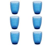 Evviva Company 4740 - Juego de 6 vasos de agua, cristal