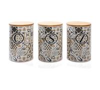Evviva Company 5222 Set Bararttoli Sal Azúcar Café, Cerámica