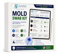 Evviva Sciences - Kit de hisopo de molde con análisis de laboratorio profesional, pruebas para más de 20 tipos de moho, resultados en 3-5 días hábiles
