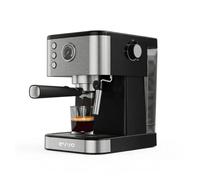 Evvo cafetera express intensa 10. cuerpo de acero. 20 bares de presion. espressos y capuccinos. 1350w. portafiltros. depósito de 1.5 l. manómetro