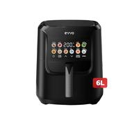 EVVO Freidora sin aceite Tasty Fryer - 1500W, Tecnología Dual Cyclone, Multifunción, hasta 200º (6 litros Doble Resistencia)