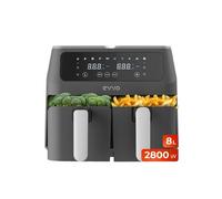Evvo freidora sin aceite tasty fryer 8l - air fryer con 2800w, do