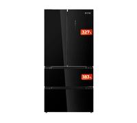 Evvo frigorífico 4 puertas f100 glass, motor inverter, total no frost, 321l + 169l