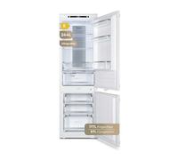 Evvo frigorífico combi integrable fi62, 151l+67l, no frost, chiller zone, eco, vacaciones, congelación rápida, silencioso.