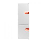 Evvo frigorífico combi no frost, capacidad frigorífico 180 l cong