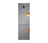 Evvo frigorífico combi no frost, capacidad frigorífico 226 l congelador 96 l, motor inverter, 60cm de ancho, clase energética d,