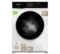 Lavadora Evvo Nova P10 Carga Frontal 10 kg 1200 rpm Clase A Blanca Smart Load