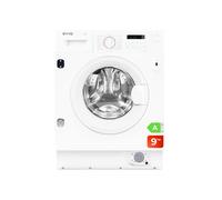 Evvo lavadora 9 kg integrable aura 9, 1350 rpm, clase energética a, motor inverter, tambor eprotect, 15 programas, smart load, lavado rápido, inicio diferido