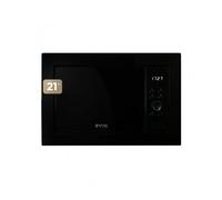 Evvo microondas integrable mi30 black - 21 litros, horno microond