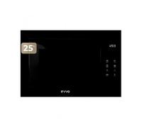 Evvo microondas integrable mi45 glass bl - horno microondas grill