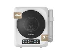Evvo secadora mini s4 plus - secadora de ropa portátil 3 kg, diseño mini compacto, panel táctil, higiene uv, función antiarrugas, accesorio para calzado, mini secadora ideal para espacios reducidos