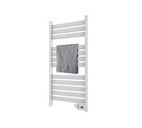 EVVO Toallero Eléctrico C500 Blanco, 450W, hasta 8 m2, Bajo Consumo, Silencioso, Seguridad Sobrecalentamiento, Incluye Kit de Instalación, Antisalpicaduras, Temporizador 2 Horas (Blanco)