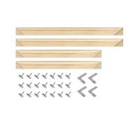 EVWGNPQRV Barras de madera para bastidores de lienzo, Barras de camilla lienzo DIY, carteles pintura al óleo, puntada bordado, varios tamaños(110 Cm x 65 Cm)