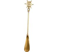 EVWGNPQRV Calzador para hombres y mujeres, Calzador de latón mango largo for personas mayores y con discapacidad física