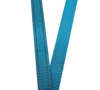 EVWGNPQRV cinta reflectante coser, Tiras de cinta tela reflectante, correas poliéster multicolores, 15mm x 45m(Lake Blue 15mm)