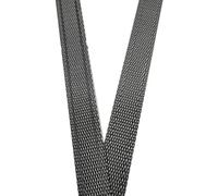 EVWGNPQRV cinta reflectante coser, Tiras de cinta tela reflectante, correas poliéster multicolores, 15mm x 45m(Gray 15mm)