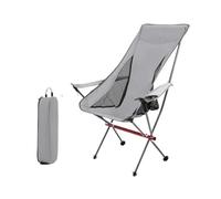 EVWGNPQRV Silla Plegable de Camping portátil, Aleación de Aluminio Plegable la Silla Luna Que acampa con el portavasos Multicolor(Lavender)