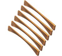 EVWGNPQRV Tiradores vintage para cajones, 6 tiradores de arco aleación zinc for gabinete, centros agujeros multicolores 3,8 a 7, pulgadas(Red,(Hole Centers 7.6"/192 mm))