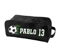 Evyre Zapatillero Futbol Personalizado con Nombre y Número Botas Deporte