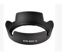EW-60C II - Parasol compatible con objetivo Canon EF 28-90 mm f/4-5.6 II - EF-S 18-55 mm f/3.5-5.6 IS II LENS HOOD EW-60CII EW-60C2 parasol pétalo protección tapón cover filtro bag