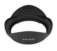 EW-83CII Campana de Lente de Montaje de Cámara de Plástico Negro Accesorios de Fotografía Al Aire Libre Duraderos para Canon EF 17-35mm Lente USM F2.8L