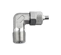 Ew-haustechnik 1.4571 - Tornillo de ángulo (acodado, R 1/8, para manguera de 6/4 mm, SW 9, acero inoxidable)