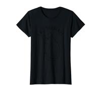 EW Morning White Cat Sitting with Sad Face Not a Morning Cat Camiseta gráfica económica, Mujer, Negro, XL