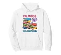 EW People Yay Capítulos Lectura Amante de Libros Ansiedad Social Sudadera con Capucha