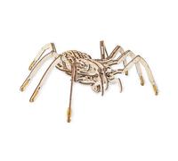 EWA Eco-Wood-Art - Araña - Rompecabezas mecánico 3D de Madera - Rompecabezas para Adultos y Adolescentes - Montaje sin Pegamento - 293 Piezas