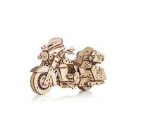 EWA Eco-Wood-Art - BIKE - Rompecabezas mecánico 3D de Madera - Rompecabezas para Adultos y Adolescentes - Montaje sin pegamento - 273 Piezas