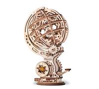 EWA Eco-Wood-Art - Globo cinético - Rompecabezas mecánico 3D de Madera - Rompecabezas para Adultos y Adolescentes - Montaje sin Pegamento - 205 Piezas