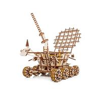 EWA Eco-Wood-Art - LUNOKHOD - Rompecabezas mecánico 3D de Madera - Rompecabezas para Adultos y Adolescentes - Montaje sin Pegamento - 424 Piezas