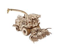 EWA Eco-Wood-Art - MÁQUINA DE Cosecha FS80 - Rompecabezas mecánico 3D de Madera - Rompecabezas para Adultos y Adolescentes, 14+ - Montaje sin Pegamento - 580 Piezas