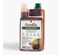 EWALIA Zumo de Garganta - Alimento complementario para Caballos, promueve el Bienestar General, fórmula Herbal Natural para la vitalidad, desarrollada con Veterinarios, 1 litro