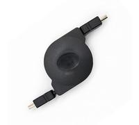 EWANTO Cable HDMI extensible de 155 cm, cable alargador 4K, bobina de cable, cable multifunción, digital negro