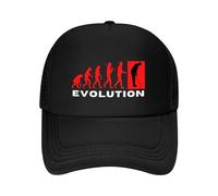 EWASDACCS Evolución del Golf Masculino - De simio a Genial Gorra de béisbol té Gorra de béisbol Gorra de béisbol Tapa táctica Salida de Playa Béisbol Masculino Femenino