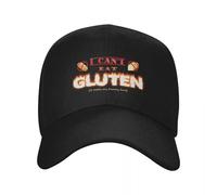 EWASDACCS No Puedo Comer Gluten, me Duele la Tripa Meme celíaco intolerante al Gluten Gorra de béisbol Gorras Monas a la Venta Gorras para Mujeres para Hombres